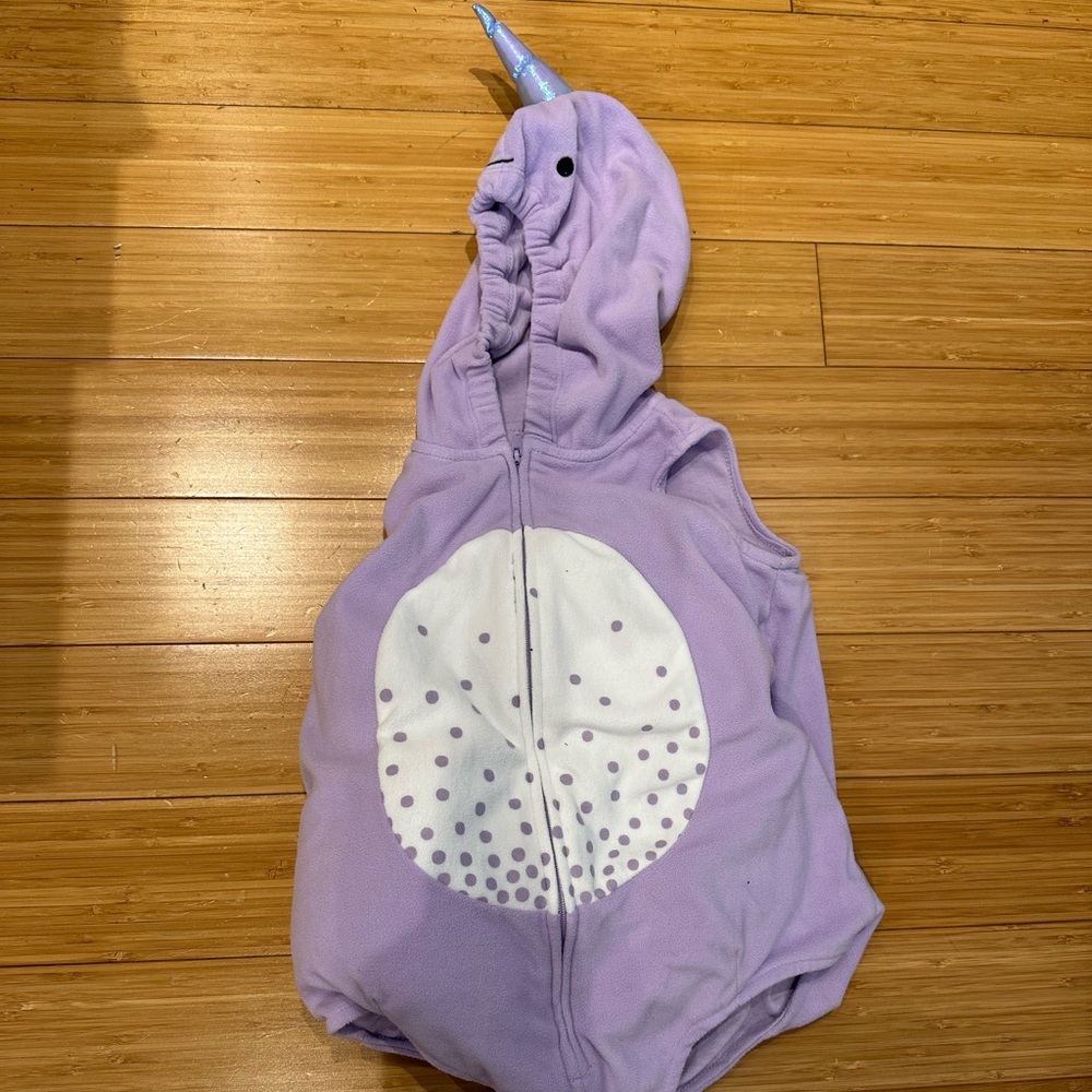 Carters narwhal costume